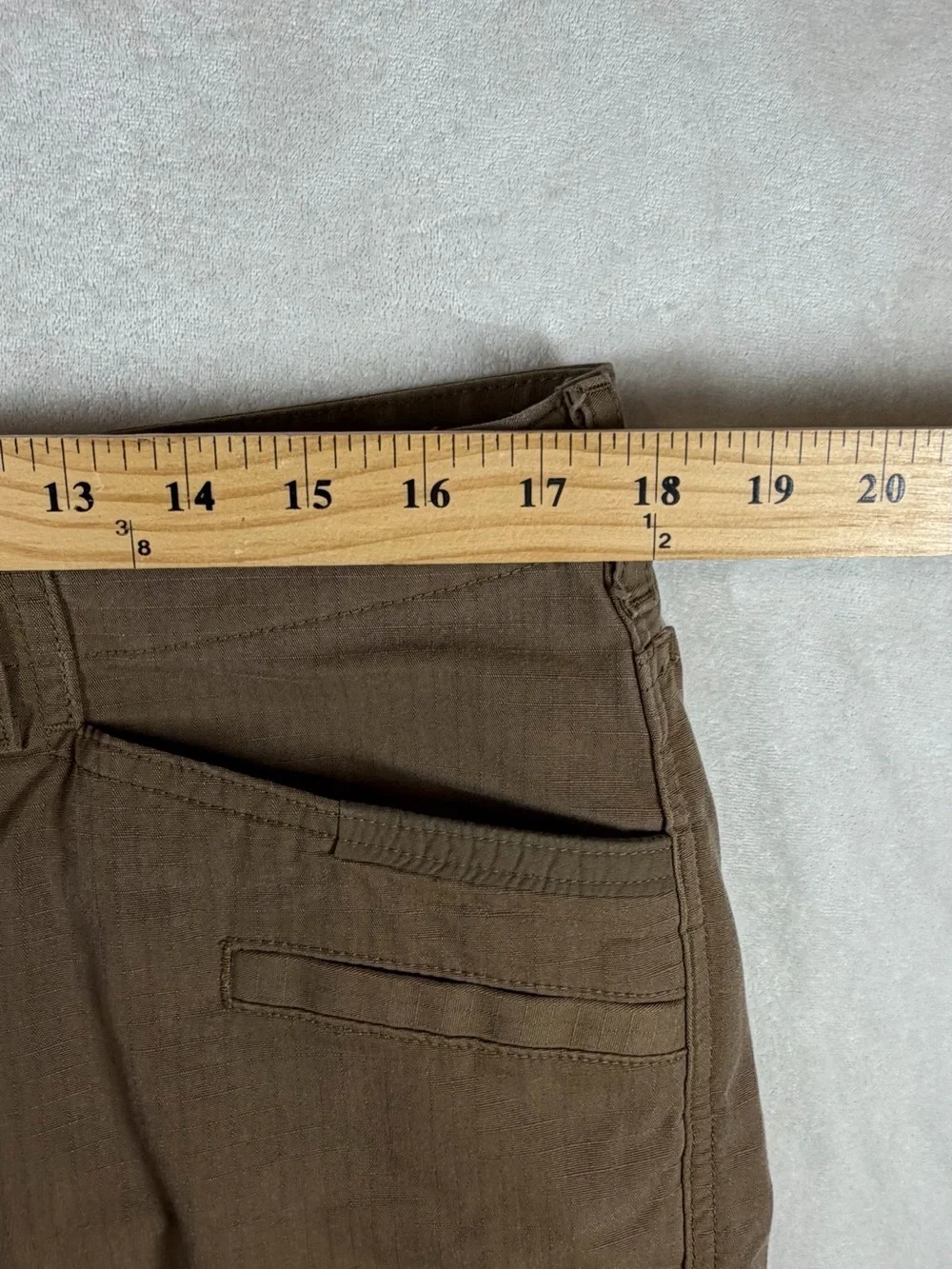 5.11 Tactical 36W 32L Men's Brown Canvas Tough Workwear Hiking Chinos